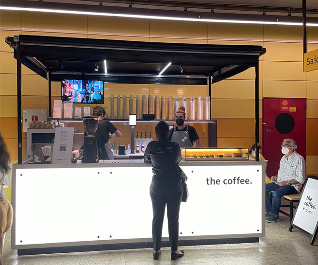 The Coffee - Cafeteria inspirada no Japão